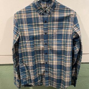 J crew plaid button up
